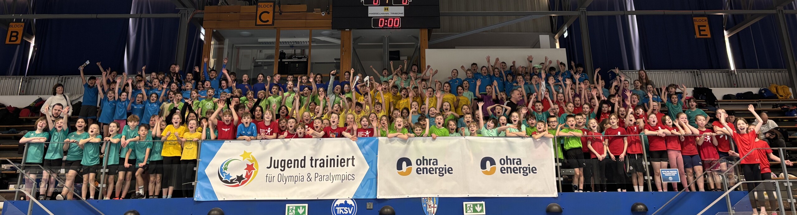 Schulen werden bei Wettkämpfen von der Ohra Energie unterstützt.