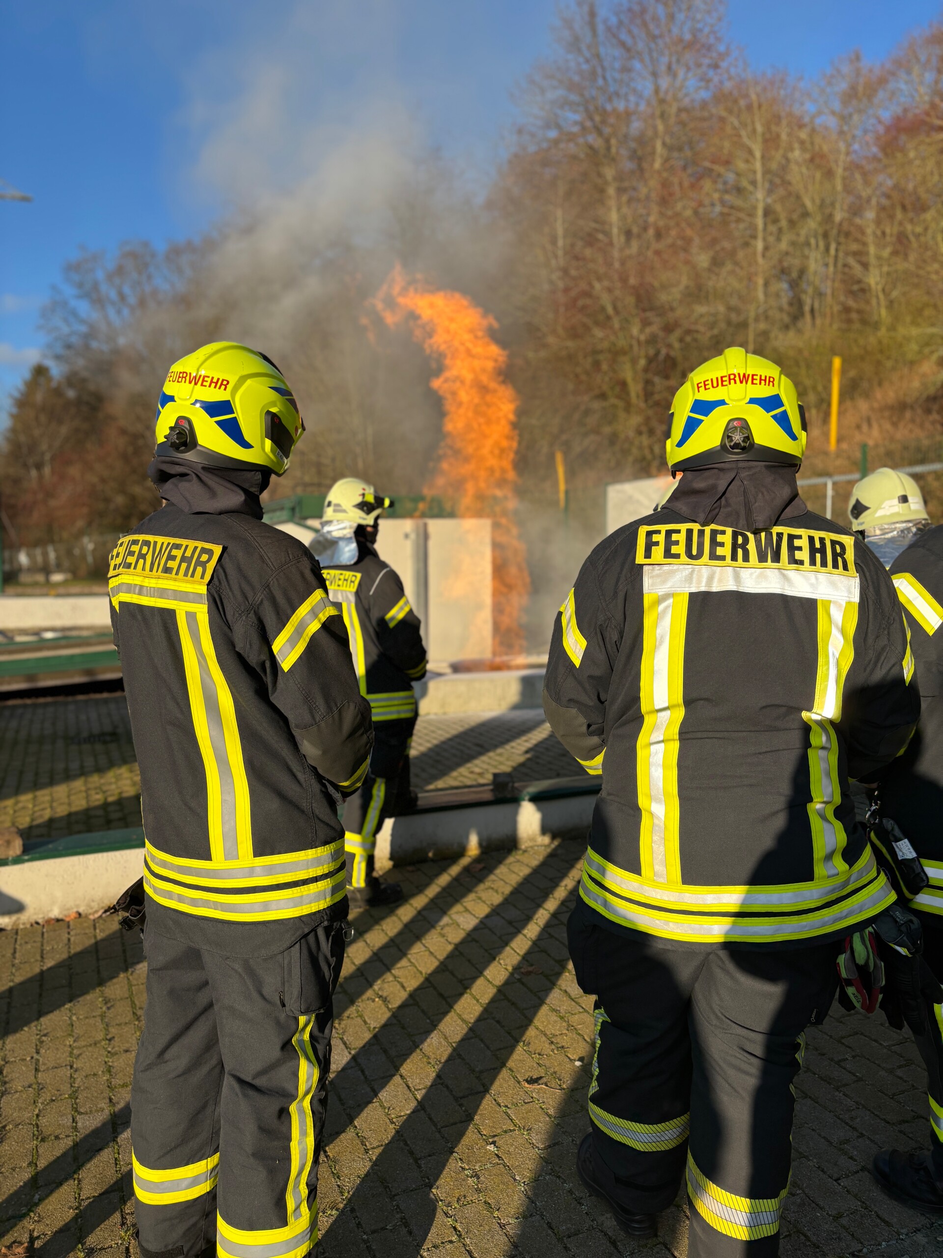 Blick auf eine Gasflamme. Foto: Silvana Zink