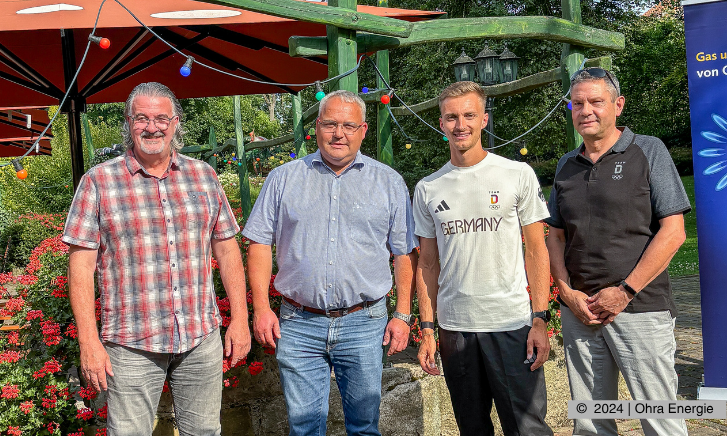 Verabschiedung Jonathan Hilbert zu Olympia