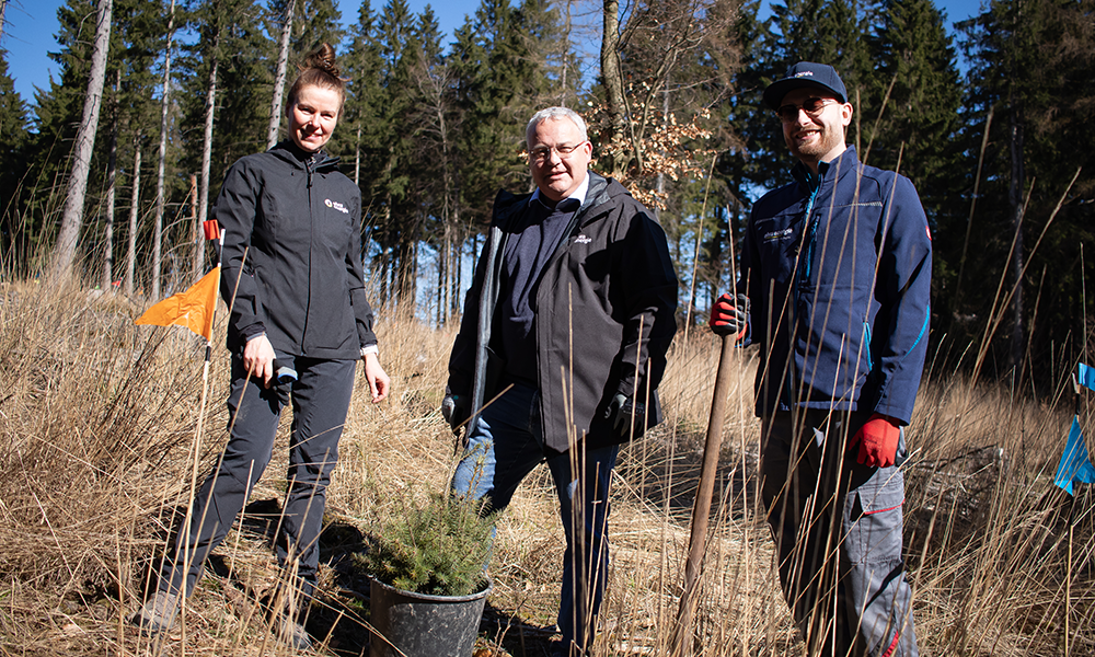 Jonathan Hilbert in Südafrika beim Gehen.