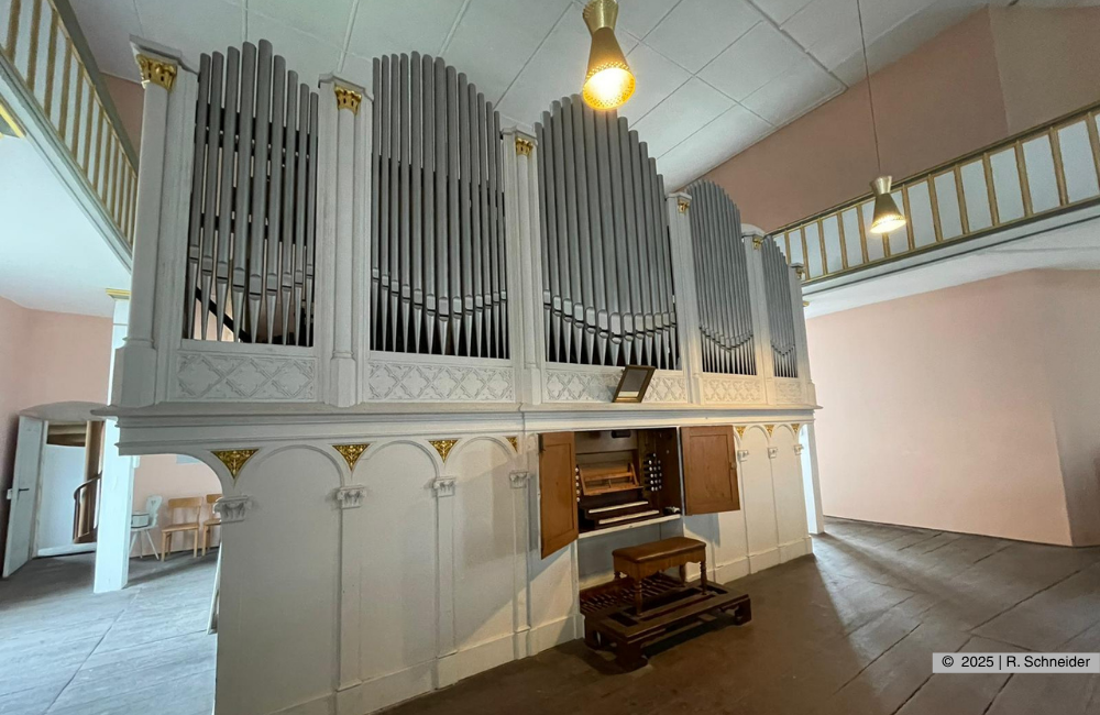 Ratzmann-Orgel der Sankt-Viti-Kirche in Wechmar