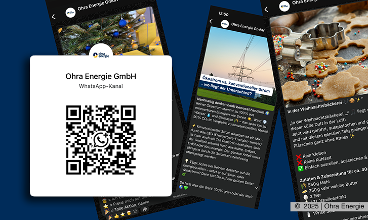 Ohra Energie startet mit WhatsApp