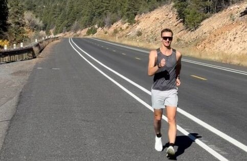 Jonathan Hilbert beim Höhentraining in Arizona.