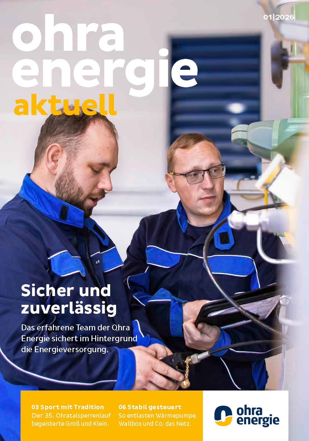 Titelbild des Kundenmagazins Ausgabe 2/2025. 